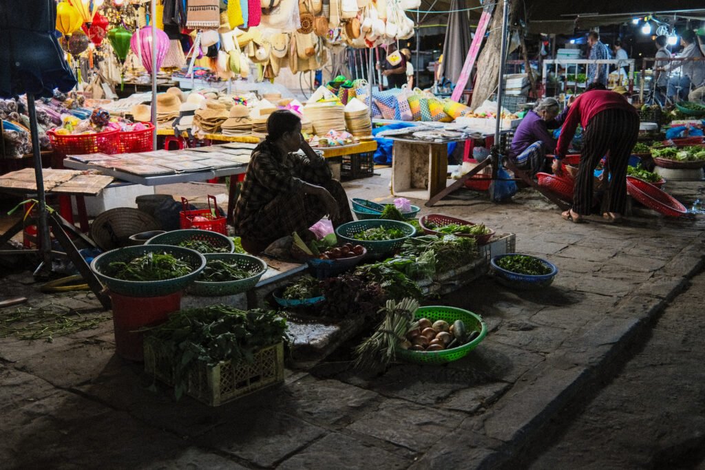 Night markets in Hoi An, Vietnam